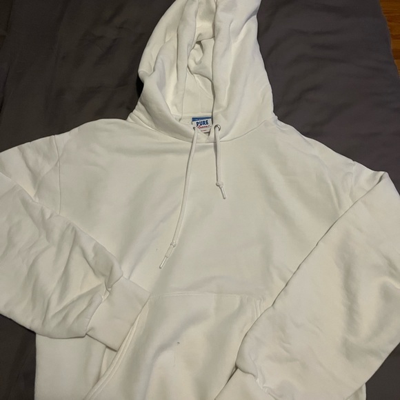 TNA Aritzia All White hoodie size small - Picture 2 of 2